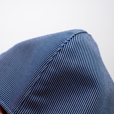 【夏用】洗える速乾マスク(Blue Stripe)