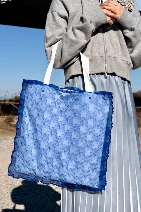 RELIEF PLEATS TOTE